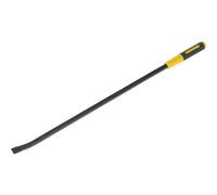 900mm Heavy Duty 25 Degree Pry Bar With Hammer- Hardened Steel Shaft - Soft Grip