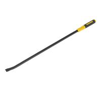 900mm Heavy Duty 25Â Pry Bar with Hammer Caps - Hardened Steel Shaft - Soft Grip