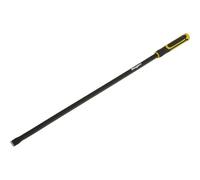 900mm Heavy Duty Straight Pry Bar With Hammer- Hardened Steel - Soft Grip