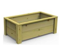 900mm Organic Wooden Garden Planter