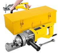 900W Electric Hydraulic Rebar Cutter, Electric Steel Bar Cutting Machine, Portable Electric Rebar Cut 5/8Inch #5 4-16mm Rebar Within 3 Seconds,Fast Easy Cutting Rebar Steel Bar Steel Rod