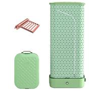 900W Foldable Clothes Dryer - 180 Min Timer, Portable & Compact Fabric Care Machine with Built-In Towel Rack - Fully Automatic for Quick & Easy Clothes Drying