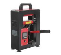 900W Hot Press Machine, Hydraulic Heat Press Machine 14000psi,Electric Heat Press Machine, Rosin Press Extraction with Countdown Button & Handle,for Garment Factories, Spice Factories,30.4*13.7*49.6cm