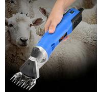 900W Professional Sheep Shears Electric, Heavy Duty Animal Shearing Clippers for Thick Coat - 6 Speed Livestock Haircut Machine Sheep, Alpacas, Goats, Horses(Blue)