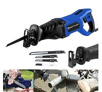 900W Reciprocating Saw 230V Variable Speed, Electric Sabre Saw, Recip Saw Tool Free Blade Change,Variable Speed, Saw Blades