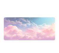 900x400mm Extended Mouse Mat Starry Night Universe Design Smooth Surface Computer Keyboard Pad Anti Fray Stitched Edges Gaming Mice Mat Includes Custom Personalised Style