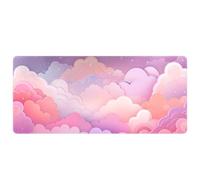 900x400mm Extended Mouse Mat Starry Night Universe Design Smooth Surface Computer Keyboard Pad Anti Fray Stitched Edges Gaming Mice Mat Includes Custom Personalised Style