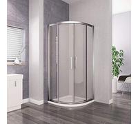 900x900x1850mm Xinyang Quadrant Shower Enclosure 6mm Easy Clean Glass Sliding Shower Cubicle Door