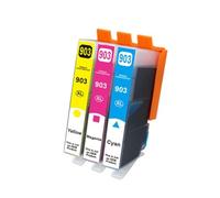 903XL Ink Cartridges，Compatible for HP 903XL Printer | High Yield Replacement for Officejet Pro 6950 6951 6954 6960 6970 6975 6968 6978 6979 6971(3pcs Color)