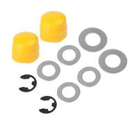 9040H Front Wheel Bushing Kit Designed for Craftsman Mowers Essential Parts for 532188967, 532121749, 121749X Lawn Mower Repair (Yellow)