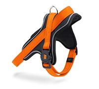 9042 Orange Nylon Memopet Harness 1.6 cm Size S
