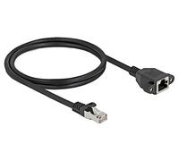 90775 Extension Ethernet S/FTP Cat: 6a RJ45 Female, RJ45 Male DELOCK
