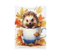 908 Cute Hedgehog Animal Pattern Throw Blanket Super Soft Throw Bedspread Warm Couch Blanket For Christmas Bed Travel Bed