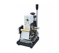 90AS Hot Foil Stamping Bronzing Embossing Branding Press Machine Manual, PVC Card Leather Paper for Make Name Card Code Printer DIY Personalization(90AS)
