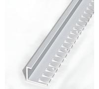 90cm Aluminum Corner Tile Trim 3 Pieces CShape Decorative Edge Profiles for Wall and Floor HighQuality Finishing in Silver 15.5mm Height Perfect for Professional Installations
