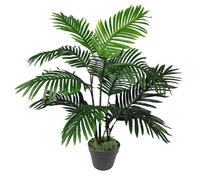 Leaf Large Artificial Palm Tree, Green, 90cm