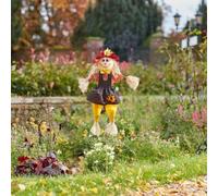 90cm Autumn Scarecrow Garden Decoration Seasonal Outdoor Display Marco Paul Multi One Size