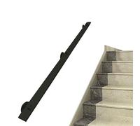 90cm Black Wrought Iron for irs WallMounted Railing Modern Industrial Design for IndoorOutdoor Use Guardrail