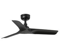 Ø 90cm Ceiling fan with Remote Hey Black DC Ceiling fan Quiet motor 6 Speeds