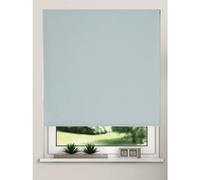 New Edge Blinds Thermal Blackout Roller Blinds 90cm Duck Egg Blue, Blue