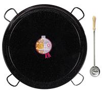 La Ideal_Enamelled Steel Paella Pan, 90 cm