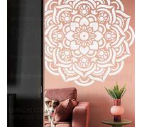 90cm Giant Mandala Huge Round Stencils For Walls Reusable Painting On The Wall Templates Decoration Decor Crafts Refrigerators To Paint Big Putty Patterns Electric Washing