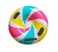90cm Inflatable Snow Tube with PVC Thickness Graded for Load Bearing Areas and Handle Interface Reinforcement (E)