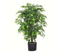 Leaf Artificial Ficus Tree Plant 90Cm Bush Ficus Plants