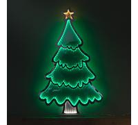 90cm Light up Standing Christmas Tree with Star Infinity Decoration with LEDs