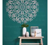 90cm Mandala Big Round Flower Stencils Decorate For Walls Decor Painting Template Decoration Large On The Wall To Paint Reusable Size Plaster Washing Machine Patterns