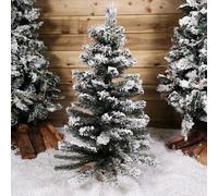 90cm Snowy Imperial Mini Artificial Christmas Tree Samuel Alexander Green One Size