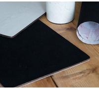 d-c-fix vinyl wrap Black velvet 90 cm x 5 m - sticky back plastic roll for furniture, kitchen & cupboards - contact paper sticker self adhesive film