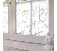 90cm x 1.5m dc fix BAMBOO static cling vinyl window privacy film (338-5230) (1, 90cm x 1.5m)
