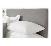 Belledorm Faux Suede Plain Headboard Cover - Charcoal - Charcoal - 90cm x 180cm