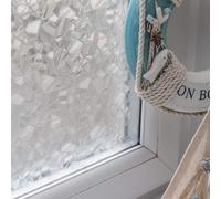 90cm x 1m up to 15m dc fix SPLINTER window sticky back plastic vinyl wrap film (200-5336)