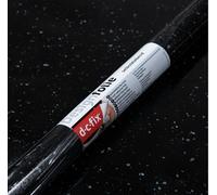 d-c-fix Granite Gloss Black Sticky Back Furniture Vinyl Wrap 90cm x 2.1m