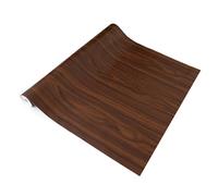 90cm x 5m dc fix WALNUT sticky back plastic vinyl wrap film
