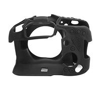 90D Silicone Camera Protective Case Bag Body Cover for Easy Battery Replacement and Firm Grip. Lightweight and Durable, Black