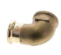 90deg Elbow Press Fitting - 22mm Female & Rp 3/4'' Female - Copper alloy