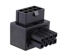 90Degree Angled 8Pin Power Adapter Mainboard CPU Connector For Desktops Computer Mainboard CPU Supply Avoid Wiring Difficulties Adapter
