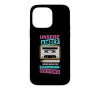 90er Jahre Outfit - Unsere Kinder werden niemals - 90s 90er Case for iPhone 14 Pro Max