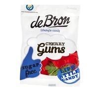 90g De Bron Lifestyle Candy Cherry Gums Kischen Low Carb Low Calorie Sugar-Free
