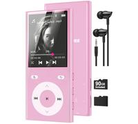 90GB MP3 Player with Bluetooth 5.3, Music Player with 2 TF Card Slots