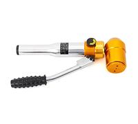 90KN Hydraulic Hole Punch Knockout Set Sheet Hole Punch Manual Hole Knockout Puncher Tool Hydraulic Punch Driver with 6 Dies(22.5-60.8mm)