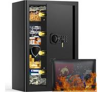 90L Large Safe Box with Document Bag & Combination Lock