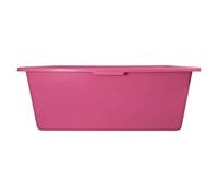 90L Multipurpose Tub Dog Bath, Horse Water Trough/feed Bucket, Storage Container-Pink