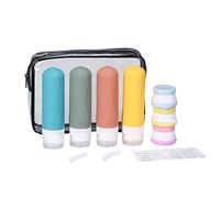 90ml Silicone Travel Bottle Set Conical Cosmetic Storage Refillable Lotion Bottle Shower Gel Shampoo Empty Container