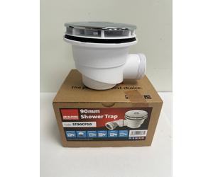 90mm High Flow Shower Waste Trap Range - Wirquin / McAlpine / Top Fix / Ellsi