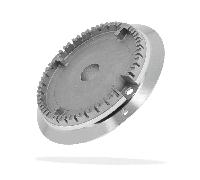 90mm Large Flame Spreader Crown For Smeg Hobs Genuine Part