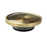 90mm Thermometer Temperature Gauge Easy to Read for Indoor/Outdoor Use with Electroplated Gold Frame Cooking Food Temperature